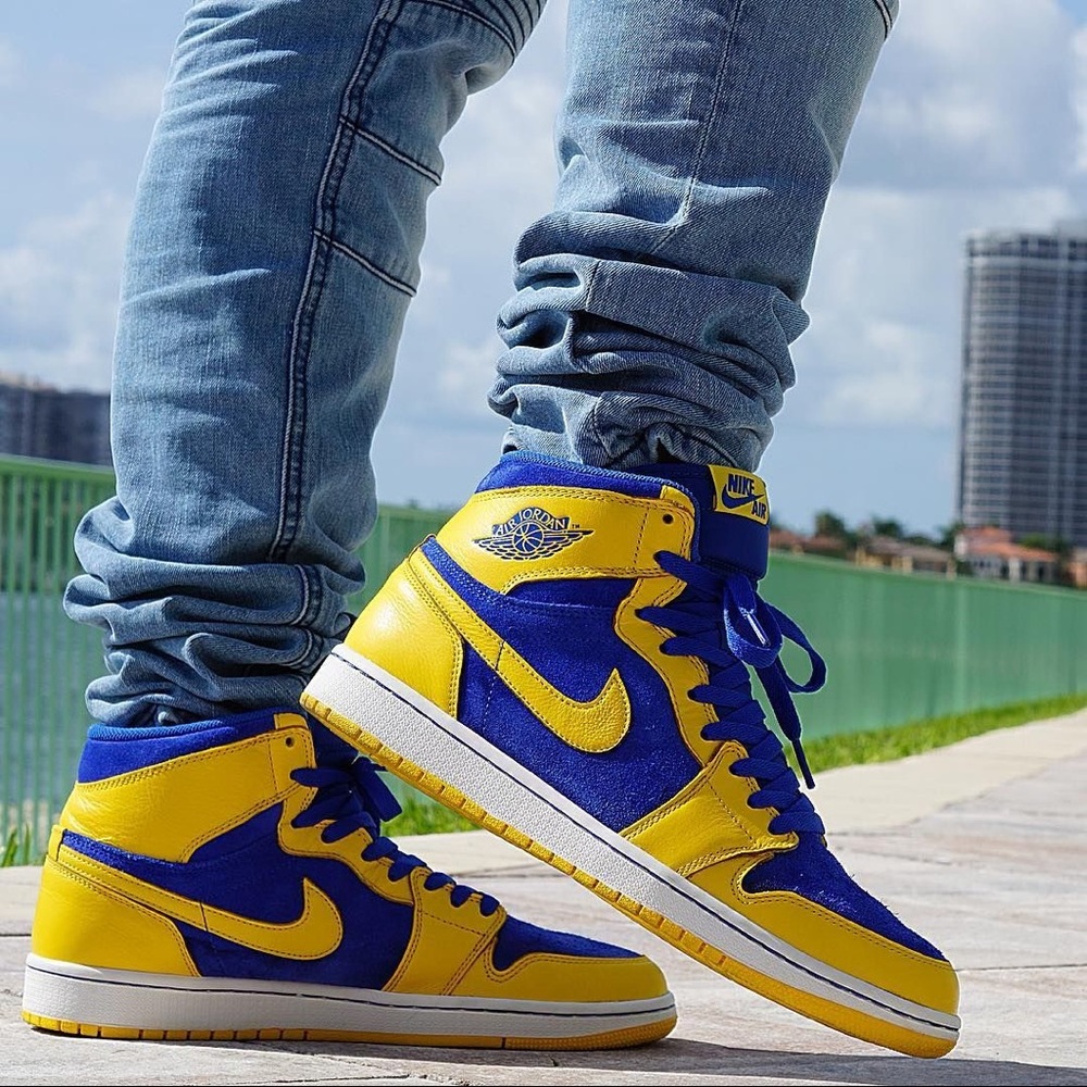 Air Jordan 1 Retro High OG BG 'Laney'